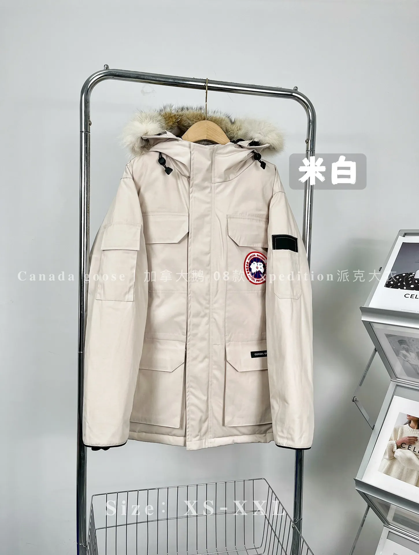 P720 𝐂𝐚𝐧𝐚𝐝𝐚 𝐠𝐨𝐨𝐬𝐞丨Canada Goose 𝟬𝟴 style 𝐄𝐱𝐩𝐞𝐝𝐢𝐭𝐢𝐨𝐧 Parka 𝐒𝐢𝐳𝐞: 𝐗𝐒-𝐗𝐗𝐋